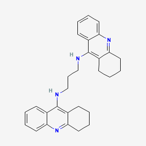 molecular formula C29H32N4 B11929508 Bis(3)-cognitin 