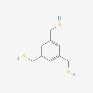 molecular formula C9H12S3 B11929524 1,3,5-Tris(mercaptomethyl)benzene 