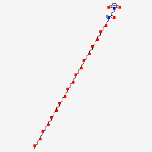 molecular formula C44H82N2O21 B11929561 m-PEG18-Mal 