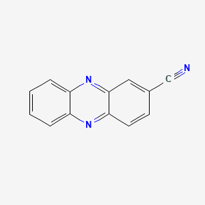 molecular formula C13H7N3 B11929583 2-Phenazinecarbonitrile CAS No. 6479-93-2