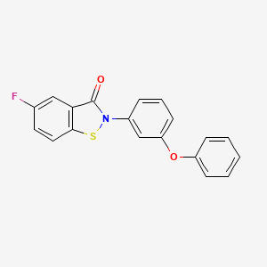 molecular formula C19H12FNO2S B1192965 Jnj-dgat2-B 