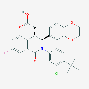 molecular formula C29H27ClFNO5 B11929709 STING ligand-1 