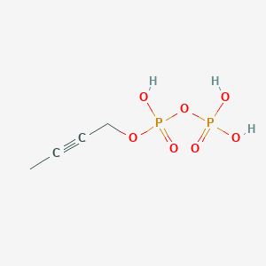 molecular formula C4H8O7P2 B11929730 But-2-Yn-1-Yl Trihydrogen Diphosphate 