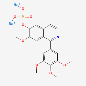 molecular formula C19H18NNa2O8P B11929739 IQTub4P 