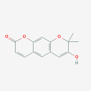 molecular formula C14H12O4 B11929846 3'-Hydroxyxanthyletin 