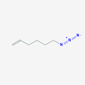 molecular formula C6H11N3 B11929877 6-Azidohex-1-ene CAS No. 821-77-2