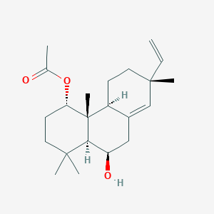 molecular formula C22H34O3 B1192994 Kaempulchraol Q 