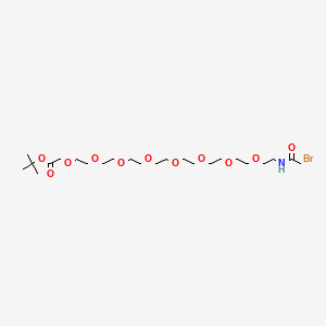 Bromoacetamido-PEG8-t-butyl acetate