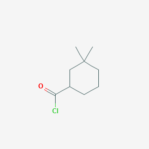 molecular formula C9H15ClO B011930 3,3-Dimethylcyclohexane-1-carbonyl chloride CAS No. 102393-47-5