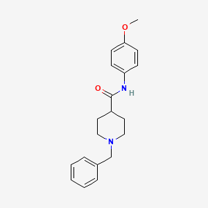 1-benzyl-N-(4-methoxyphenyl)piperidine-4-carboxamide