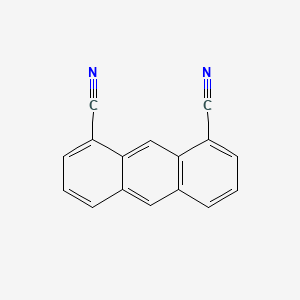 Anthracene-1,8-dicarbonitrile