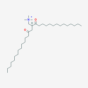 1-Heptadecanaminium, N,N,N-trimethyl-4-oxo-2-(1-oxotetradecyl)-