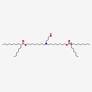 8-[8-(2-hexyldecanoyloxy)octyl-(3-hydroxypropyl)amino]octyl 2-hexyldecanoate