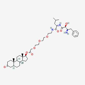 molecular formula C43H67N3O9 B11930191 PROTAC AR Degrader-4 