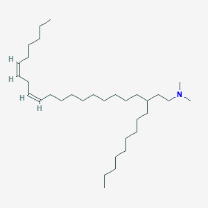 (13Z,16Z)-N,N-dimethyl-3-nonyldocosa-13,16-dien-1-amine