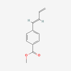 molecular formula C12H12O2 B11930311 Methyl 4-(buta-1,3-dien-1-yl)benzoate 