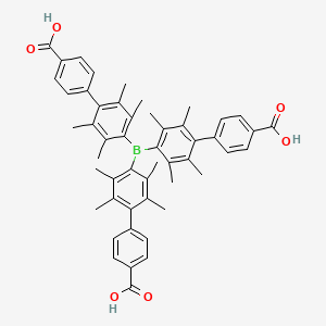 Tris(2',3',5',6'-tetramethylbiphenyl-4-carboxylic acid)borane