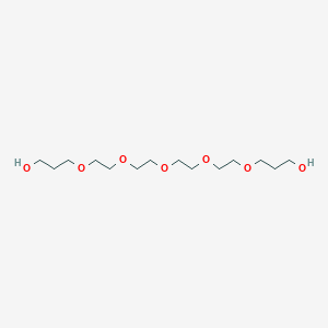 molecular formula C14H30O7 B11930507 Propanol-PEG5-CH2OH 