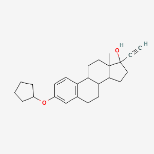 17-Ethynylestradiol cyclopentyl ether