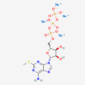 molecular formula C11H14N5Na4O13P3S B11930634 2-Methylthio-ATP tetrasodium 