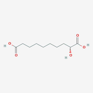 (2R)-2-hydroxydecanedioic acid