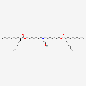 7-[7-(2-hexyldecanoyloxy)heptyl-(2-hydroxyethyl)amino]heptyl 2-hexyldecanoate