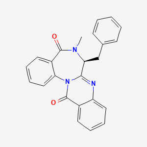 molecular formula C24H19N3O2 B11930795 Benzomalvin D 