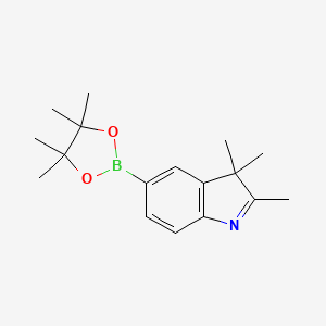 2,3,3-trimethyl-5-(4,4,5,5-tetramethyl-1,3,2-dioxaborolan-2-yl)-3H-Indole