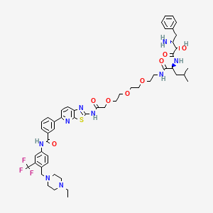 molecular formula C51H64F3N9O8S B11930926 Sniper(abl)-044 