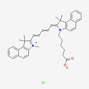 molecular formula C40H43ClN2O2 B11931056 Cy5.5-cooh 