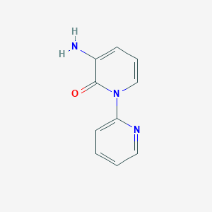 molecular formula C10H9N3O B11931060 3-Amino-2H-[1,2'-bipyridin]-2-one 