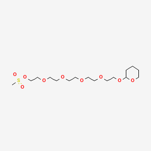 molecular formula C16H32O9S B11931189 MS-Peg5-thp 