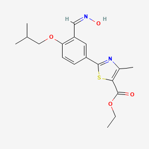 2-[3-[(Hydroxyimino)methyl]-4-(2-methylpropoxy)phenyl]-4-methyl-5-Thiazolecarboxylic Acid Ethyl Ester