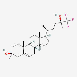 molecular formula C27H43F3O2 B11931302 Dalzanemdor CAS No. 1629853-48-0