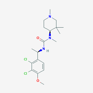 molecular formula C19H29Cl2N3O2 B11931476 Ghrelin agonist HM01 