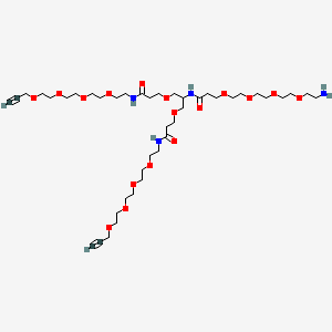 Amino-PEG4-bis-PEG3-propargyl