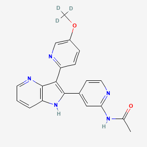 molecular formula C20H17N5O2 B11931524 Tgf|ari-IN-1 