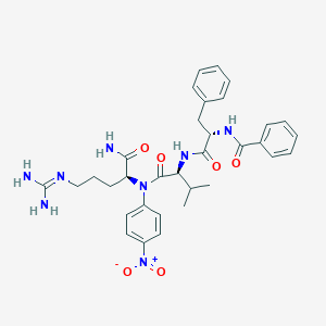 Bz-Phe-Val-N(Ph(4-NO2))Arg-NH2