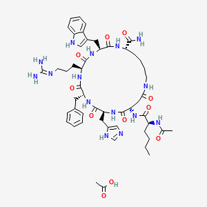 molecular formula C52H73N15O11 B1193172 Melanotan II acetate 