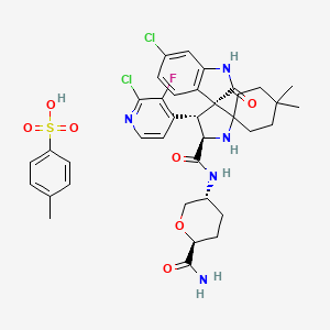 molecular formula C30H34Cl2FN5O4 B1193191 Unii-6M27443B0N CAS No. 1398569-75-9