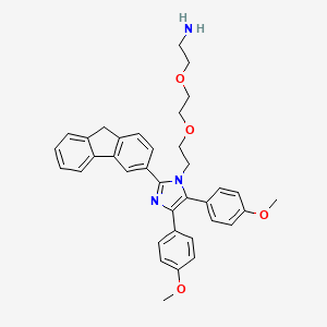 molecular formula C36H37N3O4 B1193208 Neurodazole 