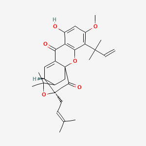 molecular formula C29H34O6 B1193210 Neobractatin 