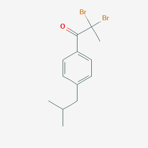 molecular formula C13H16Br2O B119324 4'-Isobutyl-2,2-dibromopropiophenone CAS No. 104483-05-8