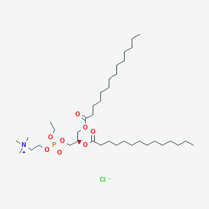 2-[[(2R)-2,3-di(tetradecanoyloxy)propoxy]-ethoxyphosphoryl]oxyethyl-trimethylazanium;chloride