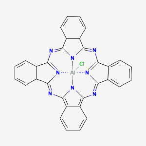 38-Chloro-9,18,27,36,37,39,40,41-octaza-38-aluminadecacyclo[17.17.3.110,17.128,35.02,7.08,37.011,16.020,25.026,39.029,34]hentetraconta-1,3,5,7,9,11,13,15,17(41),18,21,23,26,28(40),30,32,35-heptadecaene