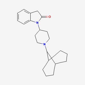 1-(1-Bicyclo[3.3.1]non-9-yl-piperidin-4-yl)-1,3-dihydro-indol-2-one