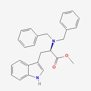 Methyl Na,Na-dibenzyl-D-tryptophanate