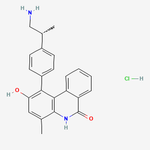 (R)-1-(4-(1-Aminopropan-2-yl)phenyl)-2-hydroxy-4-methylphenanthridin-6(5H)-one hydrochloride