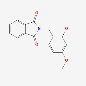 molecular formula C17H15NO4 B11933856 2-(2,4-Dimethoxybenzyl)isoindoline-1,3-dione 