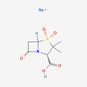 molecular formula C8H11NNaO5S+ B11933896 Sulbactam sodium (Unasyn) 